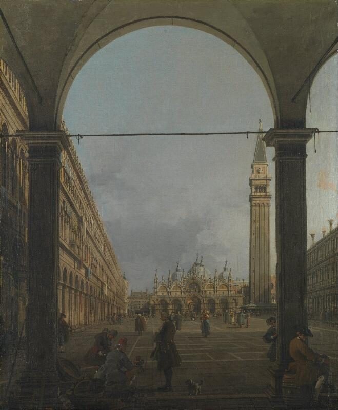Venice: Piazza San Marco, Canaletto