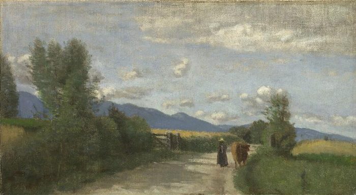 Dardagny, Morning, Jean-Baptiste-Camille Corot