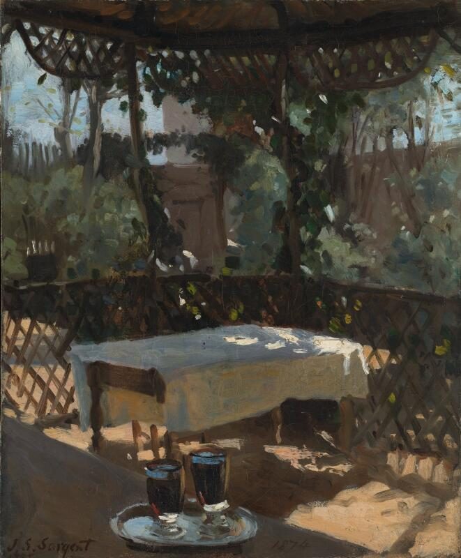 Wineglasses, John Singer Sargent