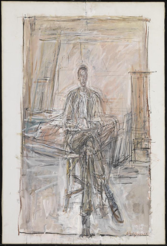 Seated Man, Alberto Giacometti