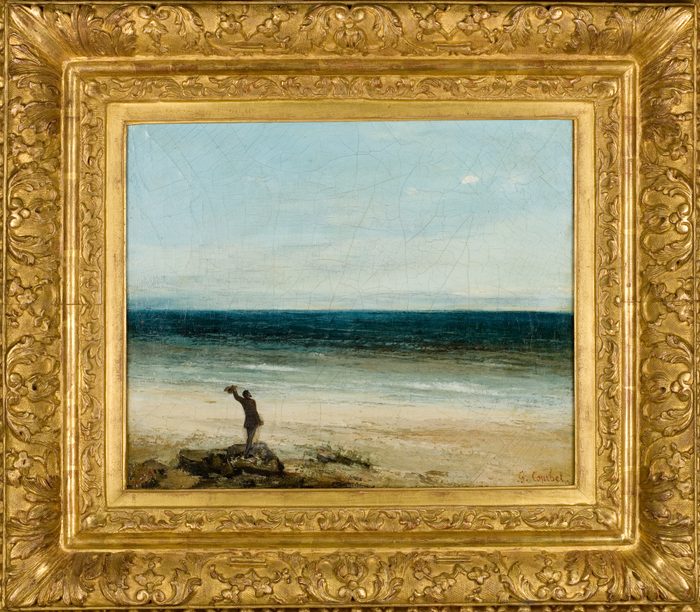 The Seaside at Palavas, Gustave Courbet