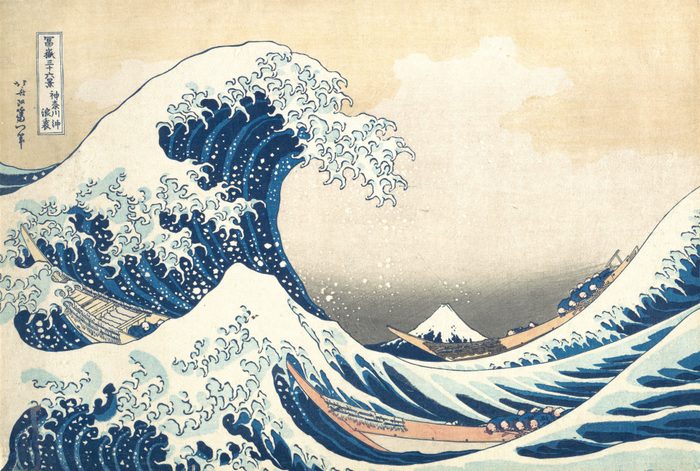 The Great Wave off Kanagawa, Katsushika Hokusai