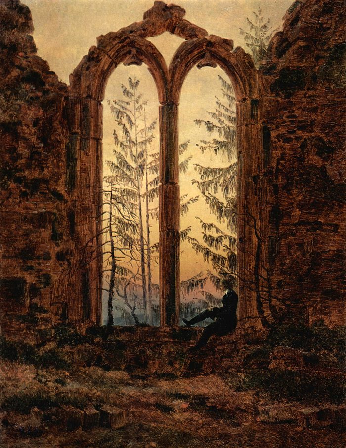 The Dreamer, Caspar David Friedrich