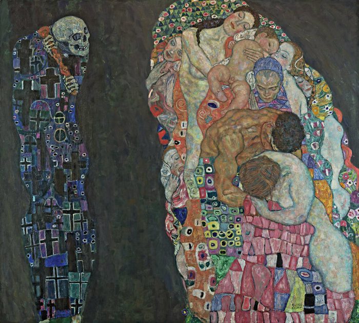 Death and Life (Tod und Leben), Gustav Klimt