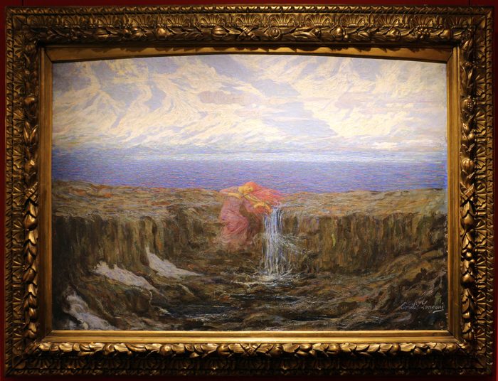 The Voice of the Stream (La voce del ruscello), Emilio Longoni