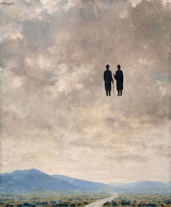 The Art of Conversation (L’Art de la Conversation), René Magritte