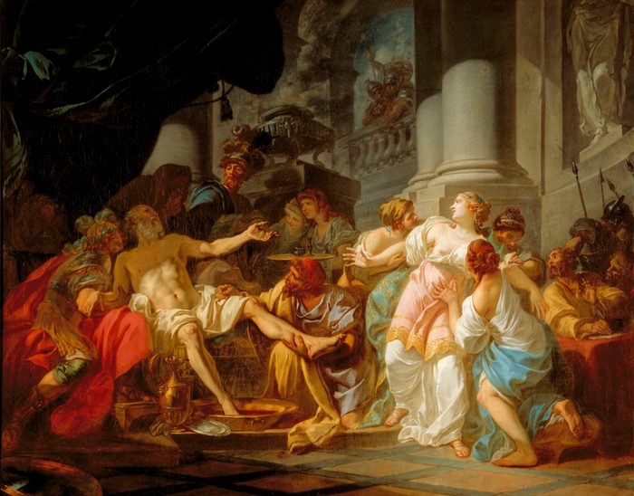 The Death of Seneca, Jacques-Louis David