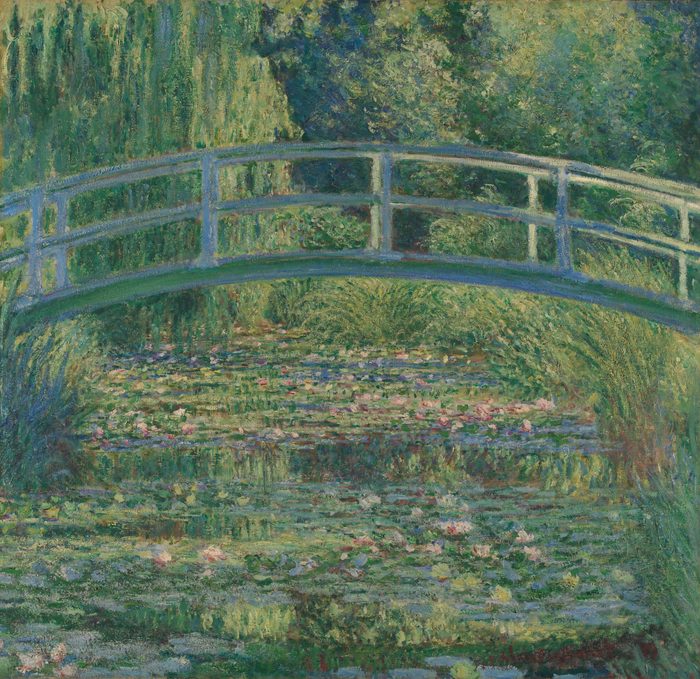 The Water-Lily Pond, Claude Monet
