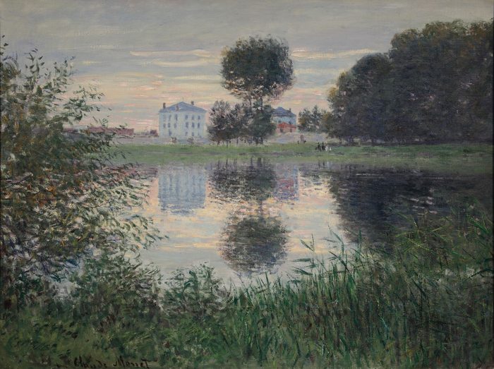 The Ball-Shaped Tree, Argenteuil, Claude Monet